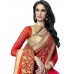 Triveni Luxurious Multi Colored Border Worked Chiffon Saree